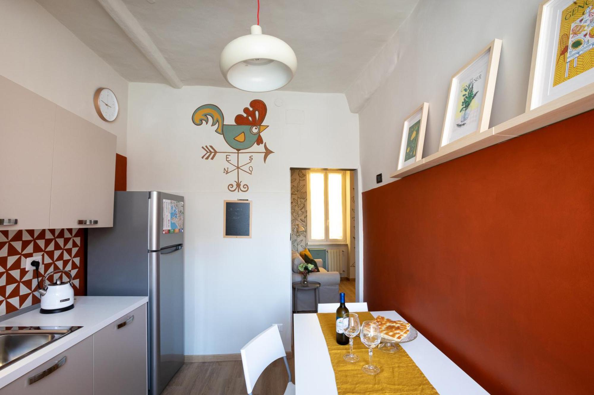 La Casa Del Gallo Genua Buitenkant foto